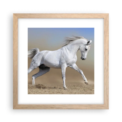 Plakát v rámu světlý dub - Nejkrásnější arabská pohádka - 30x30 cm