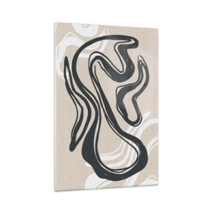 Obraz na skle - Znásobená exprese - 70x100 cm