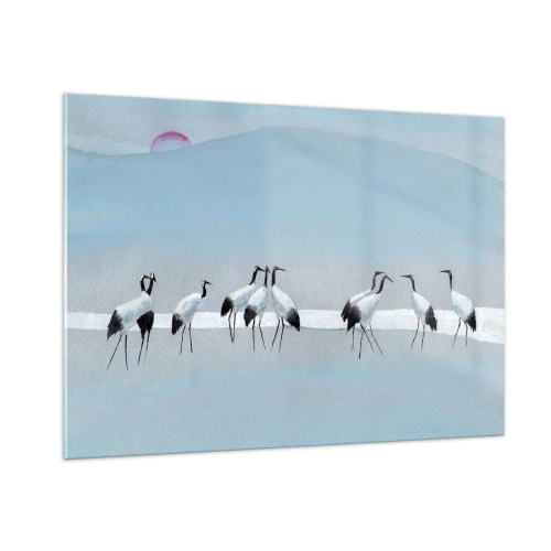 Obraz na skle - Po horkém dni - 100x70 cm