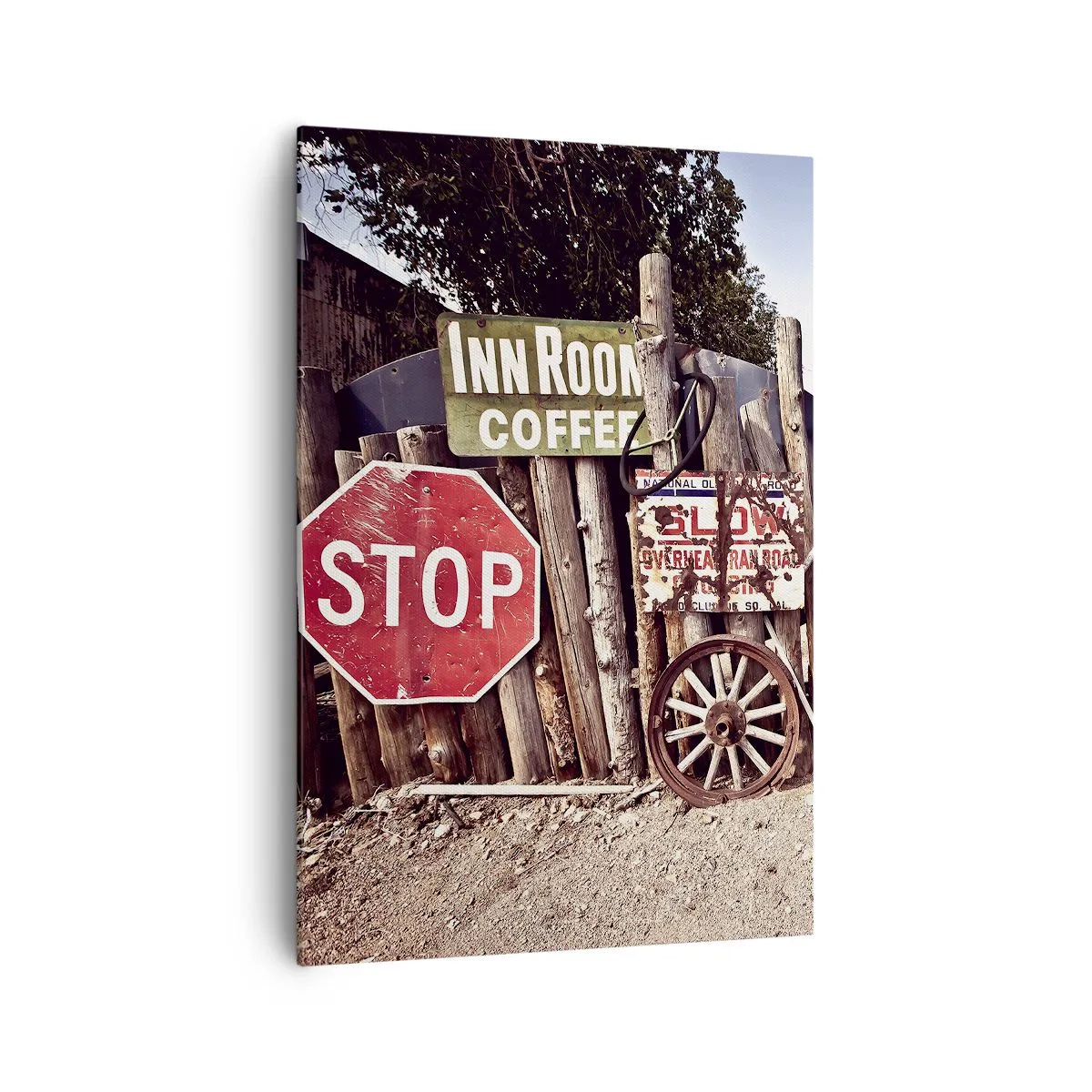 Obraz na plátně - A čas se zastavil - 70x100 cm