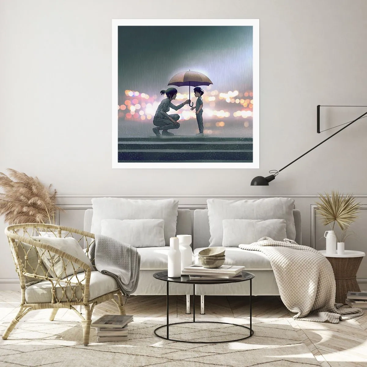 Plakát - A vše je v pořádku - 60x60 cm