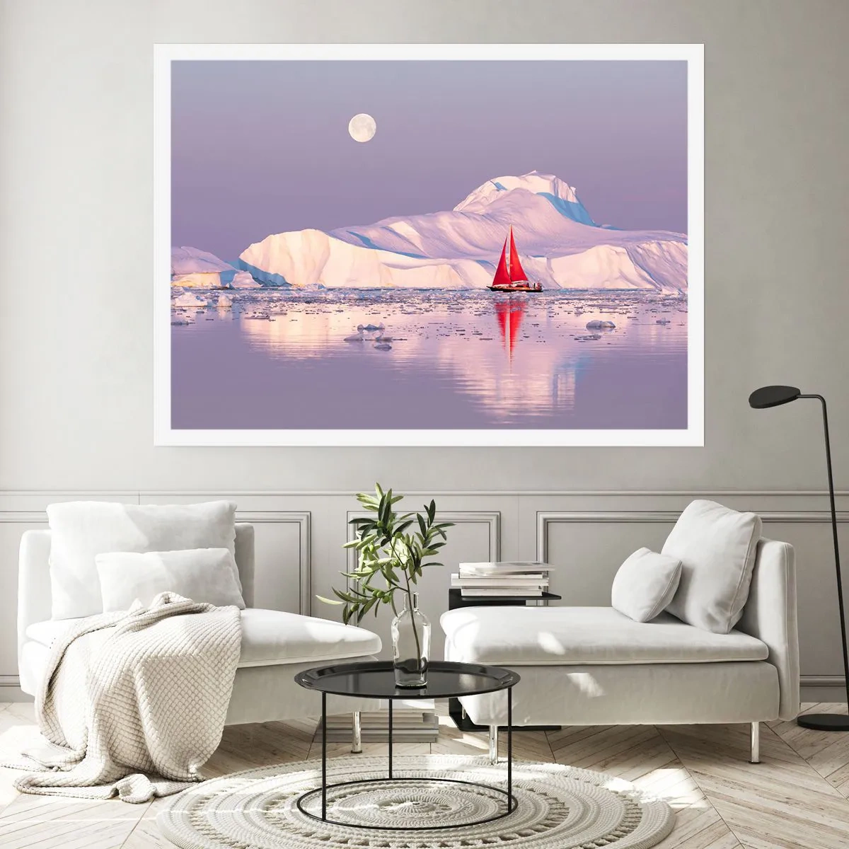 Plakát - Žár plachty, chlad ledu - 70x50 cm