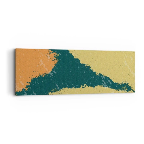 Obraz na plátně - Abstrakce – zpomalený pohyb - 90x30 cm