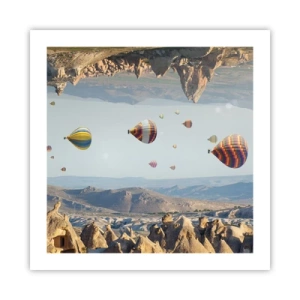 Plakát - Zde je možné vše - 50x50 cm