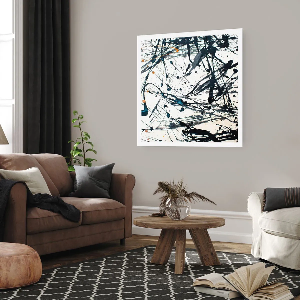 Plakát - Se smyslem nebo bez smyslu? - 50x50 cm