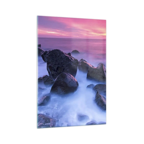 Obraz na skle - Narozeniny v lesku a v mlze - 70x100 cm