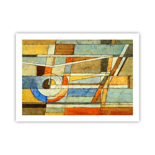 Plakát - Kubismus na stavbě - 70x50 cm