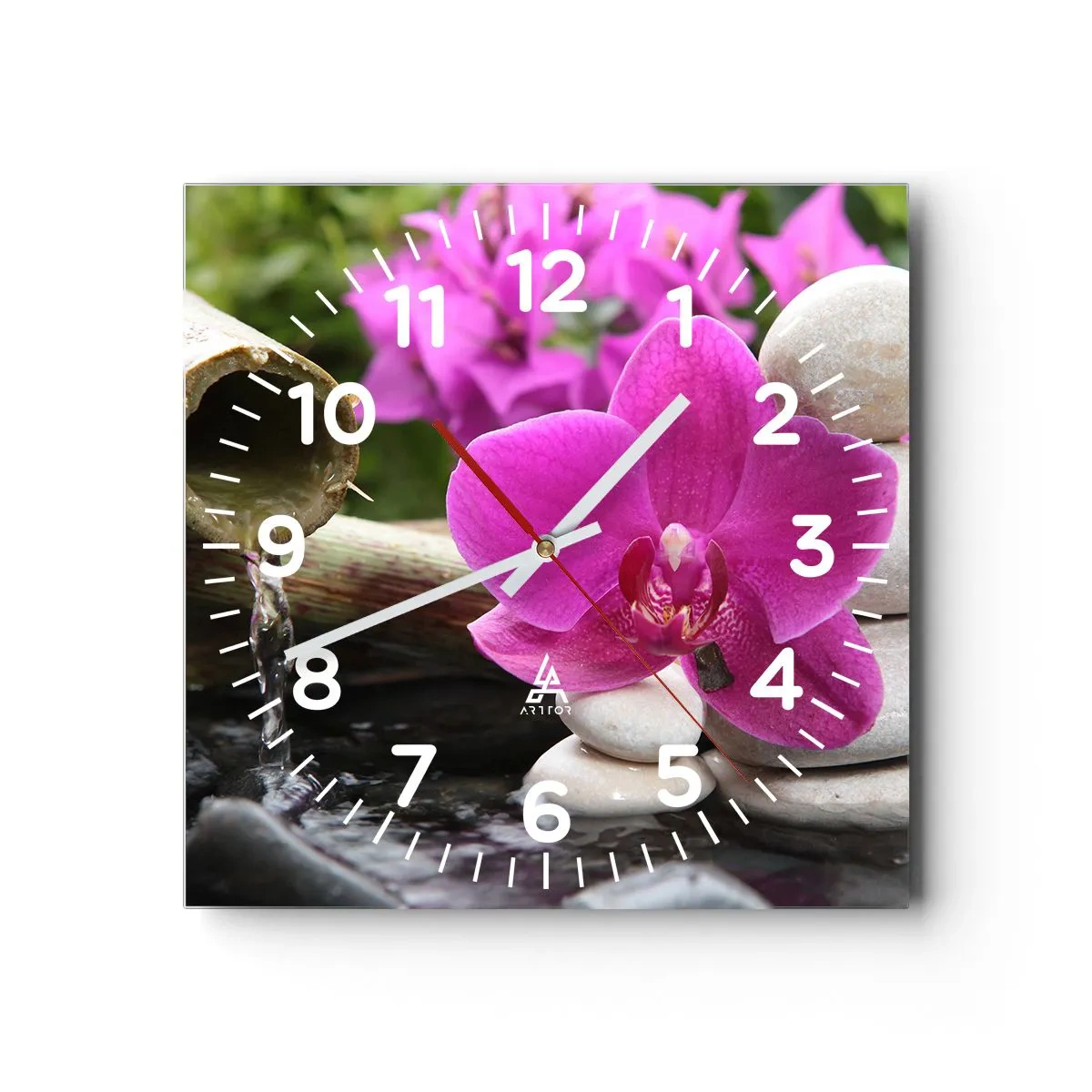 Nástěnné hodiny - Už odpočíváš - 40x40 cm