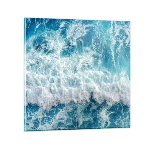 Obraz na skle - Radostně a skákavě - 40x40 cm