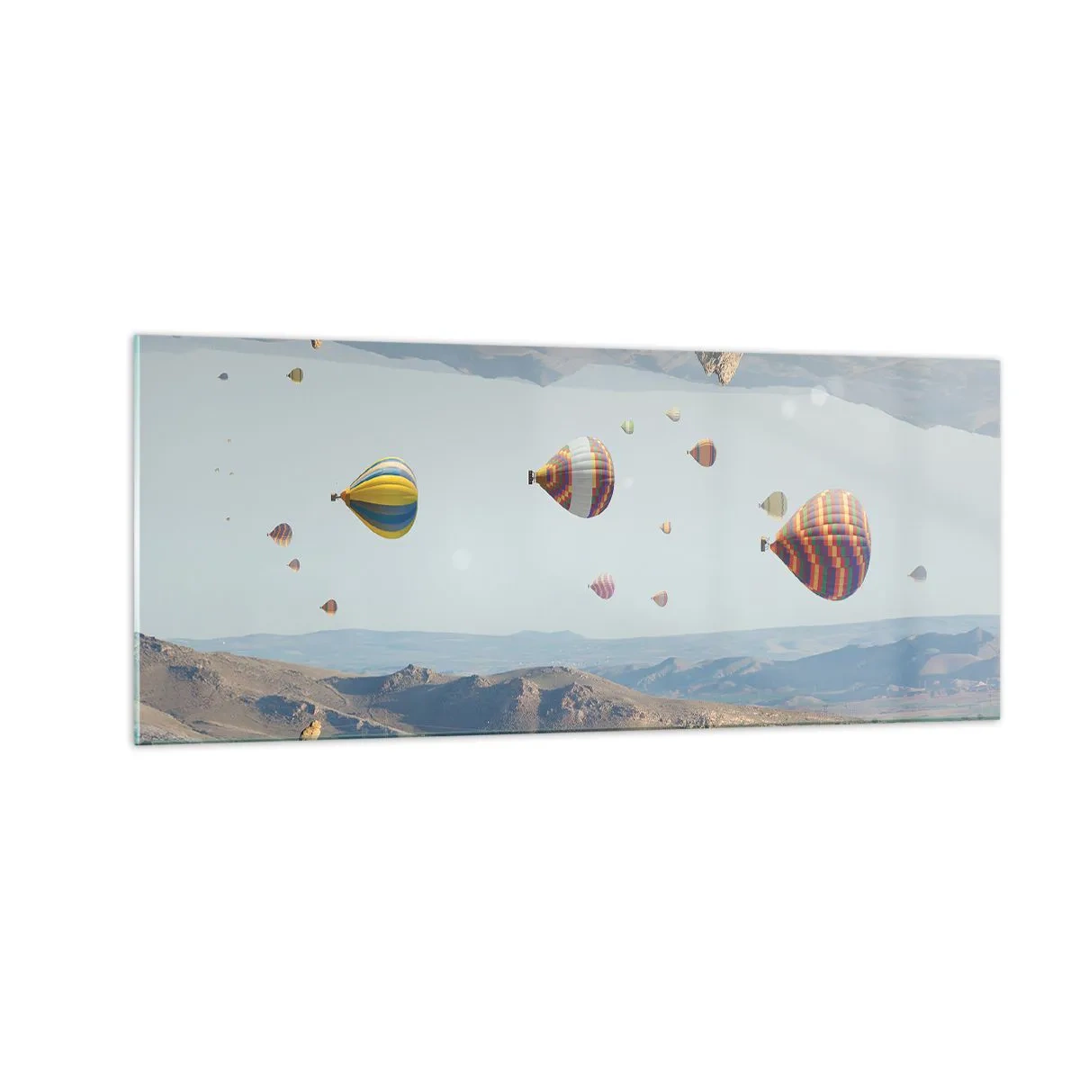 Obraz na skle - Zde je možné vše - 100x40 cm