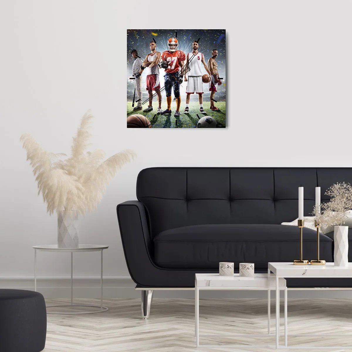 Nástěnné hodiny - Gladiátoři arén - 40x40 cm