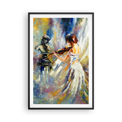 Plakát v černém rámu - Oživení citem - 61x91 cm