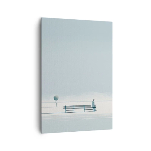 Obraz na plátně - Ano, čekám. - 70x100 cm