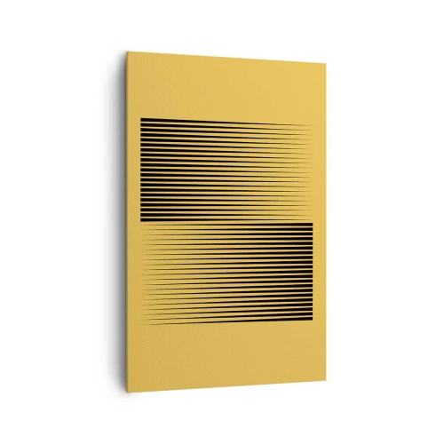 Obraz na plátně - Čtverec protikladů - 80x120 cm