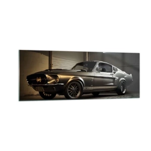 Obraz na skle - Návrat do minulosti - 140x50 cm