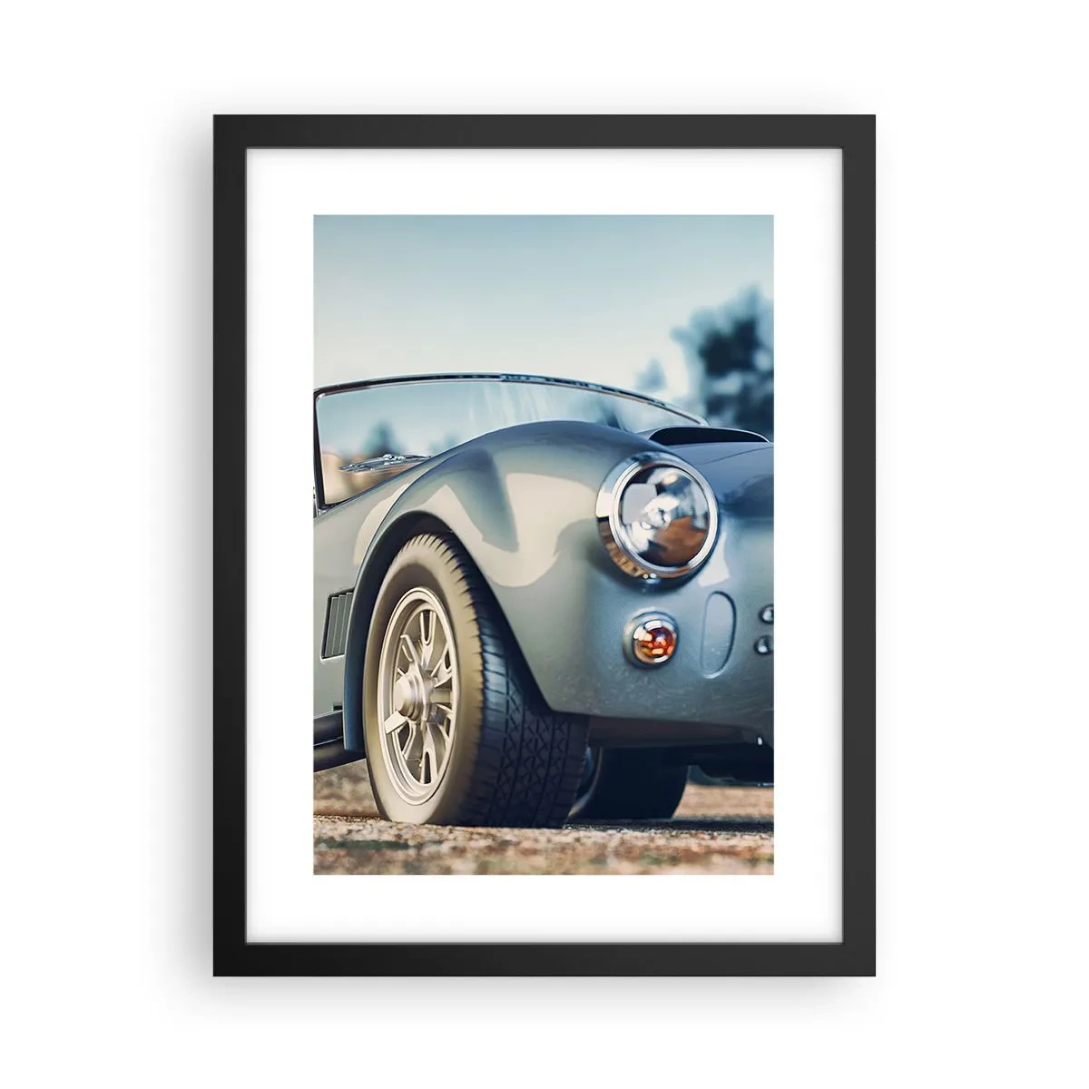 Plakát v černém rámu - Protože na stylu záleží - 30x40 cm