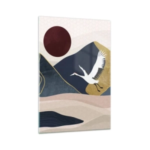 Obraz na skle - Opět uběhl další den - 70x100 cm