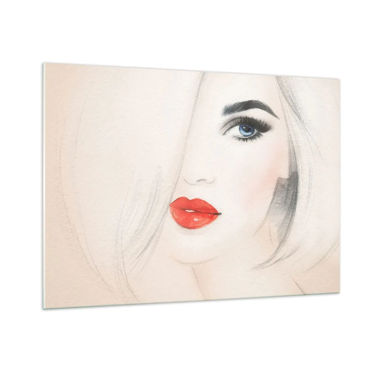 Obraz na skle - Hypnotizuje a omamuje - 100x70 cm