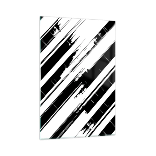 Obraz na skle - Intenzivní a dynamická kompozice - 80x120 cm