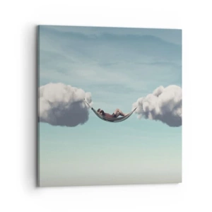 Obraz na plátně - Blaženost okamžiku - 70x70 cm