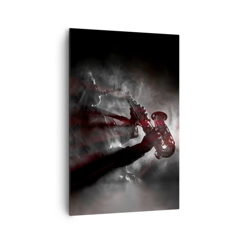 Obraz na plátně - V oparu jazzu - 80x120 cm