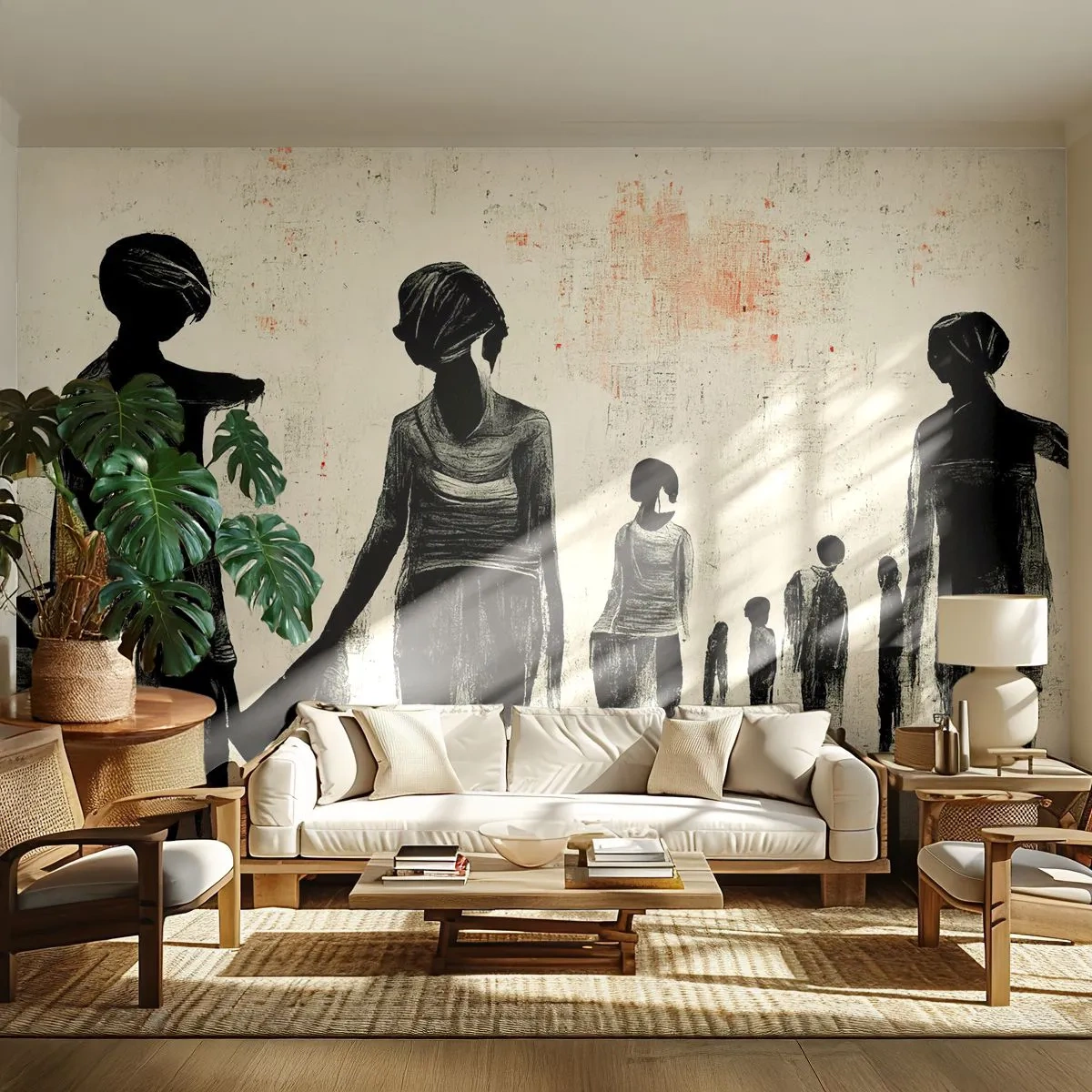 Fototapeta Premium Sand - Proti samotě - Ženy, Práce, Kus - 300x210 cm