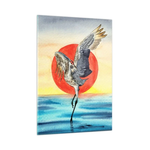 Obraz na skle - Je čas jít zpět - 50x70 cm