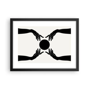 Plakát v černém rámu - Tajné znamení - 40x30 cm