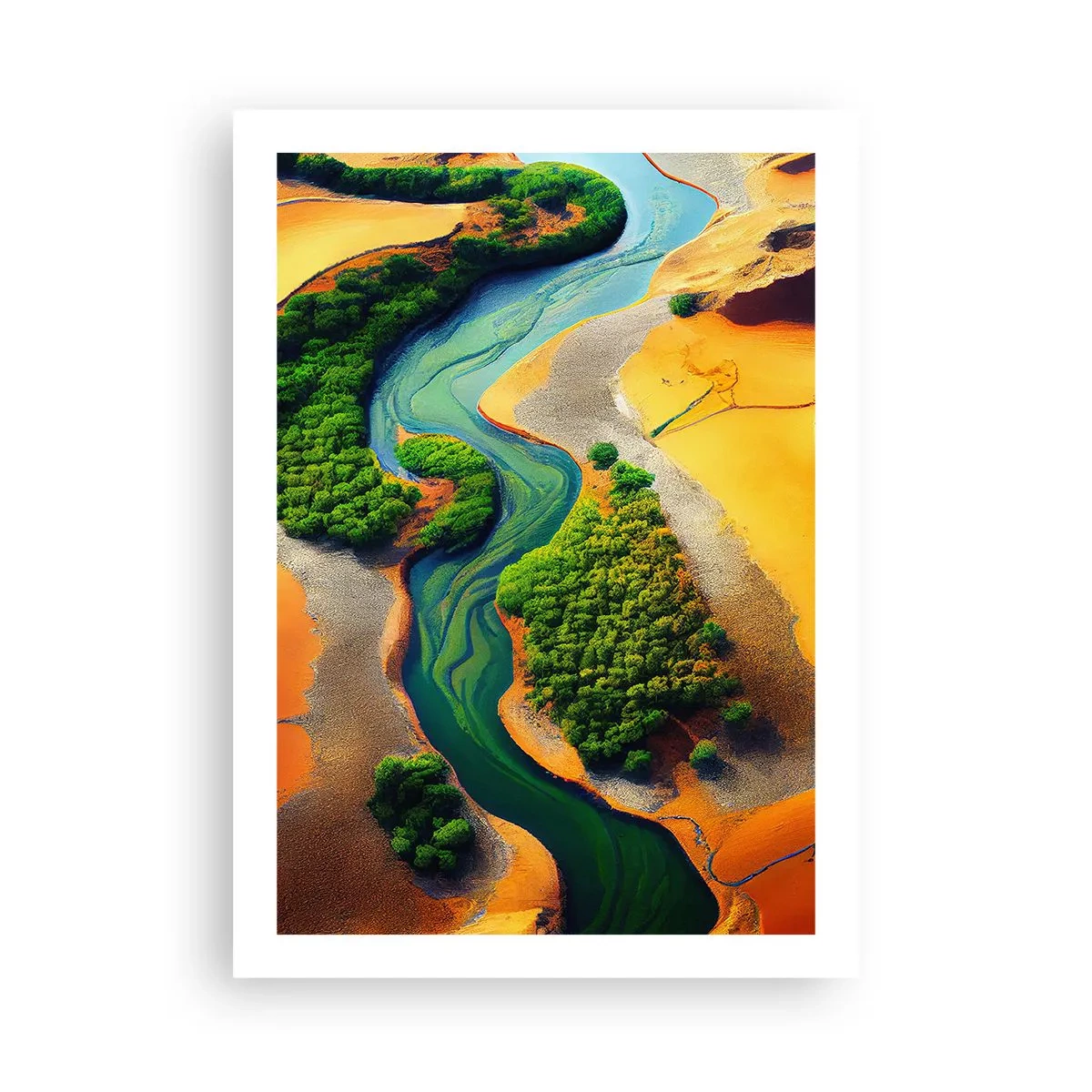 Plakát - Životodárná řeka - 50x70 cm