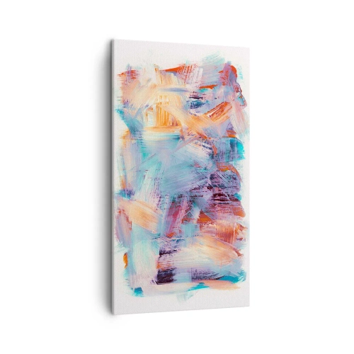 Obraz na plátně - Barevný nepořádek - 45x80 cm