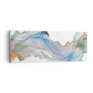 Obraz na plátně - Ke křišťálovým horám - 140x50 cm