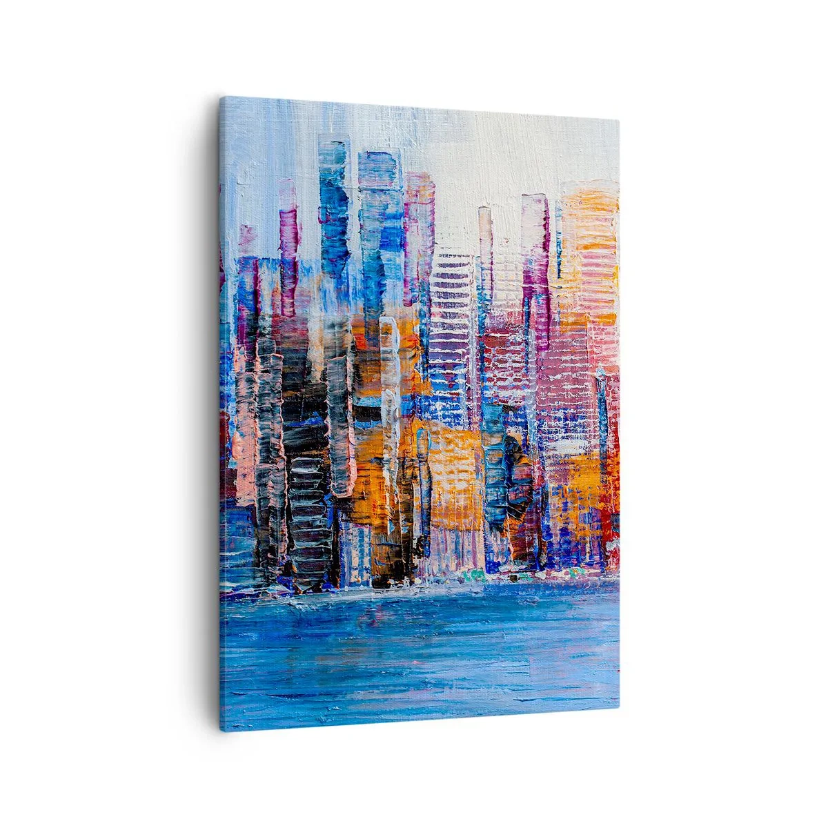 Obraz na plátně - Radostná metropole - 50x70 cm