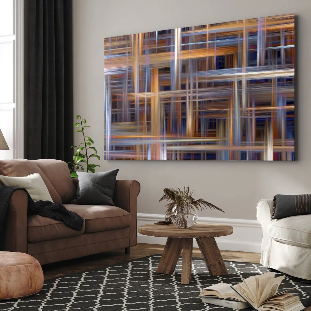 Obraz na plátně - Utkané ze světla - 120x80 cm