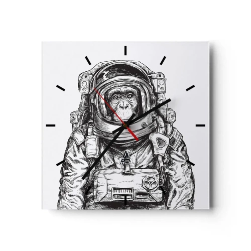 Nástěnné hodiny - Alternativní vývoj - 30x30 cm