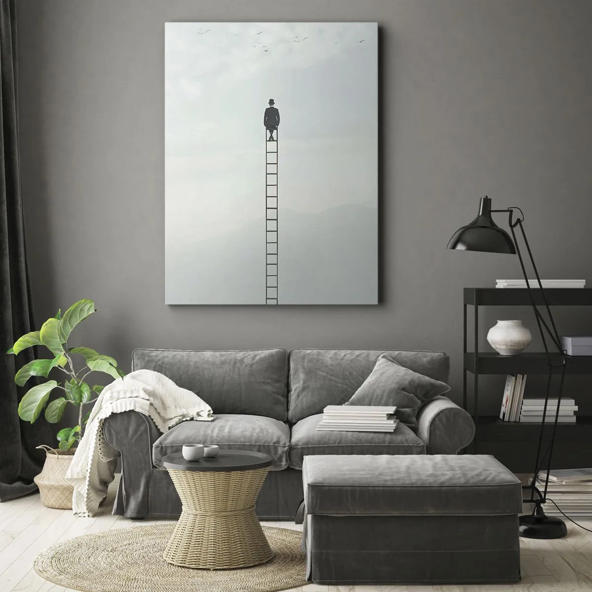 Obraz na plátně - Povznést se nad to - 50x70 cm
