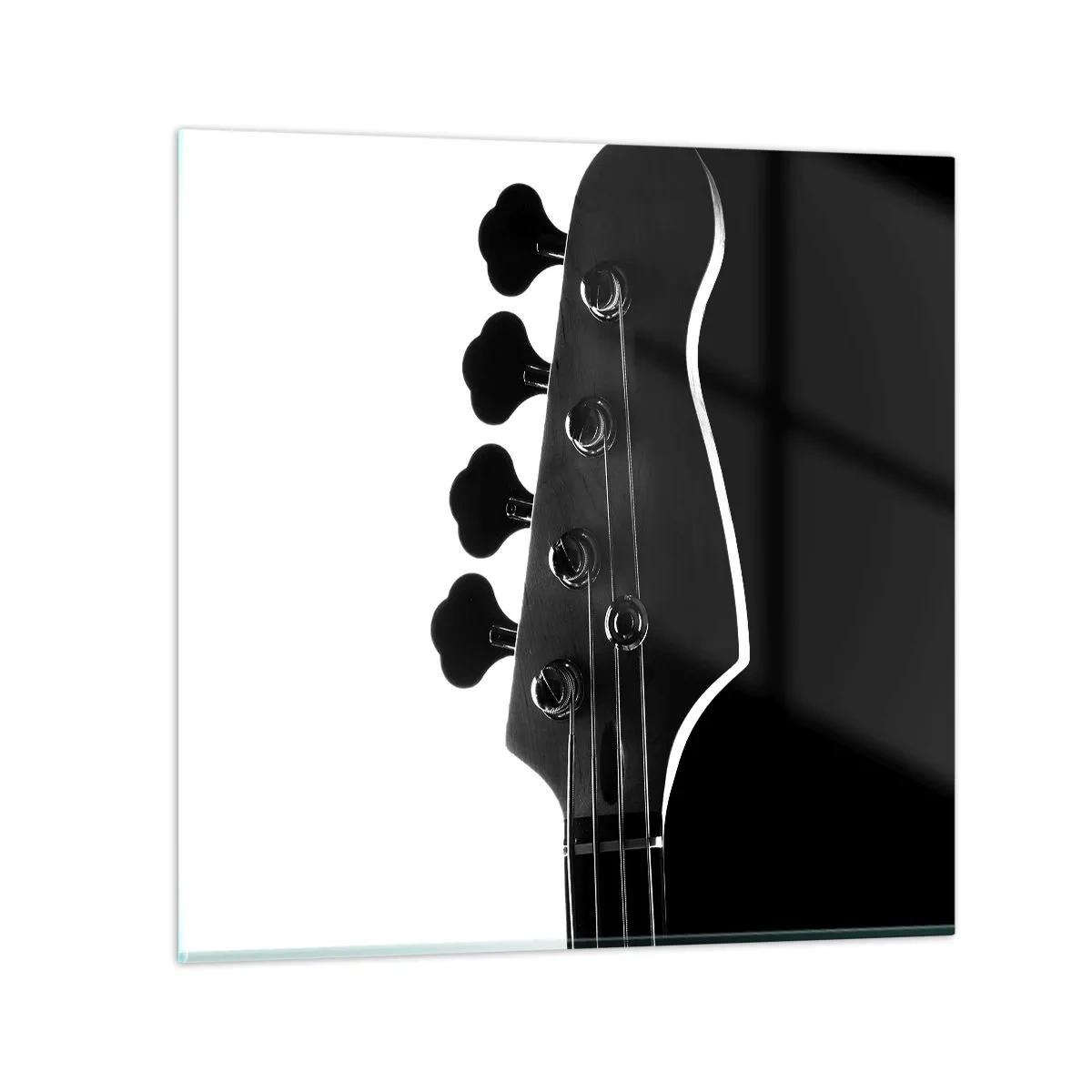 Obraz na skle - Rockové ticho - 30x30 cm