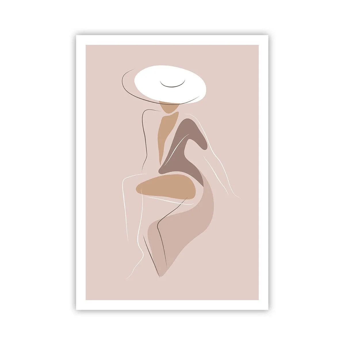 Plakát - Jak vypadá pravá dáma? - 70x100 cm