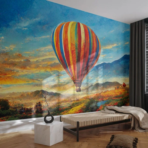 Fototapeta na míru Premium Sand - V tichu je toho vidět víc - Balón, Krajina, Příroda