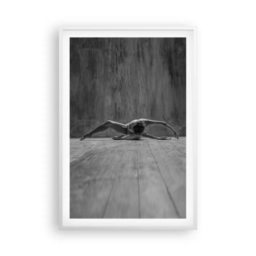 Plakát v bílém rámu - Nalezená symetrie - 61x91 cm