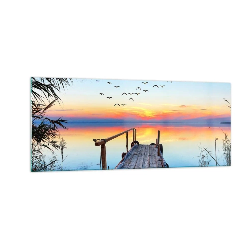 Obraz na skle - Je čas vrátit se… - 100x40 cm