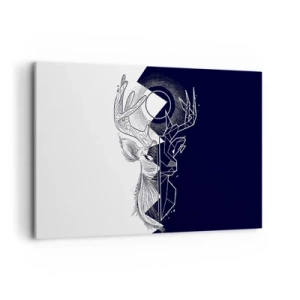 Obraz na plátně - Válka a jednota opaků - 120x80 cm