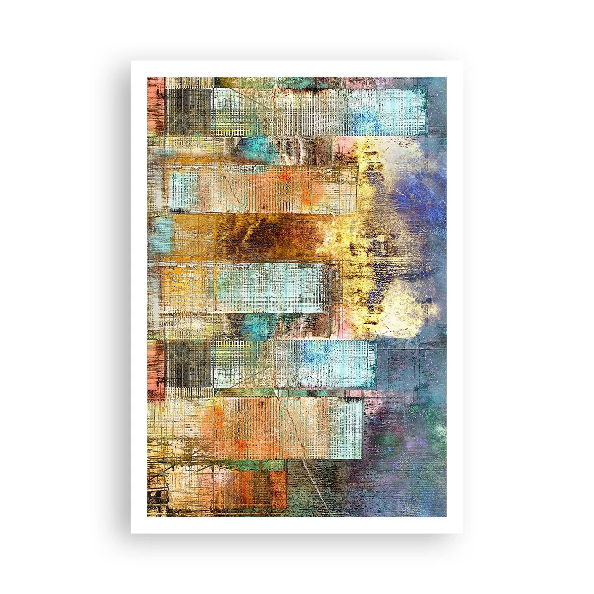 Plakát - Prosluněná metropole - 70x100 cm