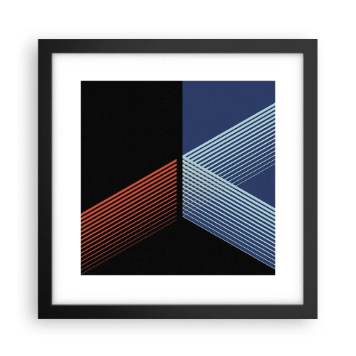 Plakát v černém rámu - Jednoduchý příběh - 30x30 cm