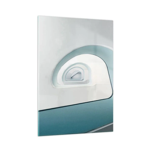 Obraz na skle - Na dno modré - 50x70 cm