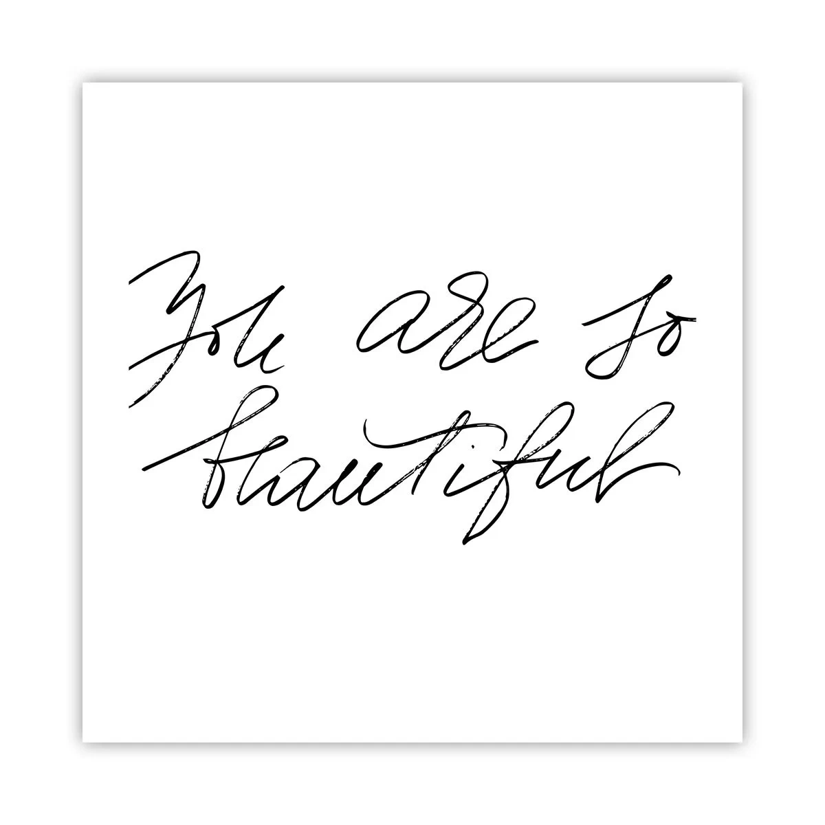 Plakát - Opravdu, věřte… - 50x50 cm