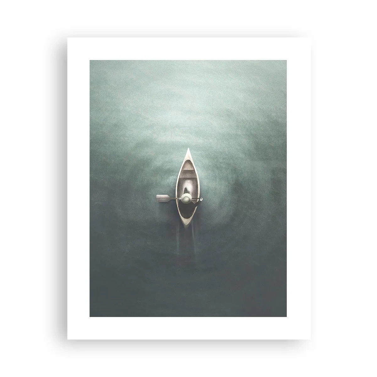 Plakát - Přes měsíční jezero - 40x50 cm