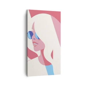 Obraz na plátně - Byla to blondýna… - 45x80 cm