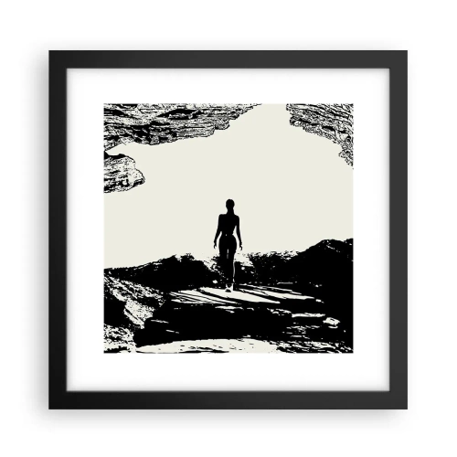 Plakát v černém rámu - Nový pohled - 30x30 cm