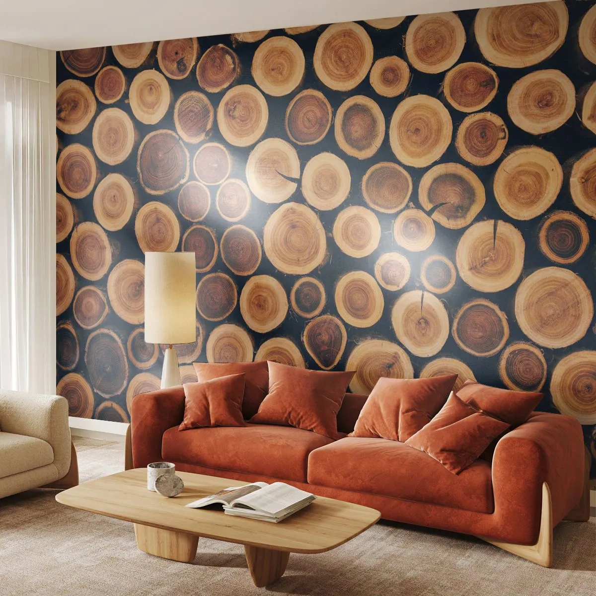 Fototapeta Samolepicí Deluxe Sticker - Na kolik vypadám? - Kmen stromu, Les, Kus - 250x175 cm