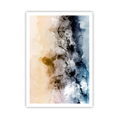 Plakát - Ponořené do mračna mlhy - 70x100 cm